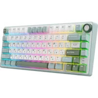 Клавиатура Royal Kludge R75 RGB Sky Cyan (RK Brown) фото 2